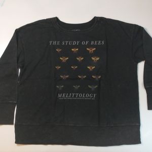 NWOT 1X Fifth Sun Sweater Study of Bees